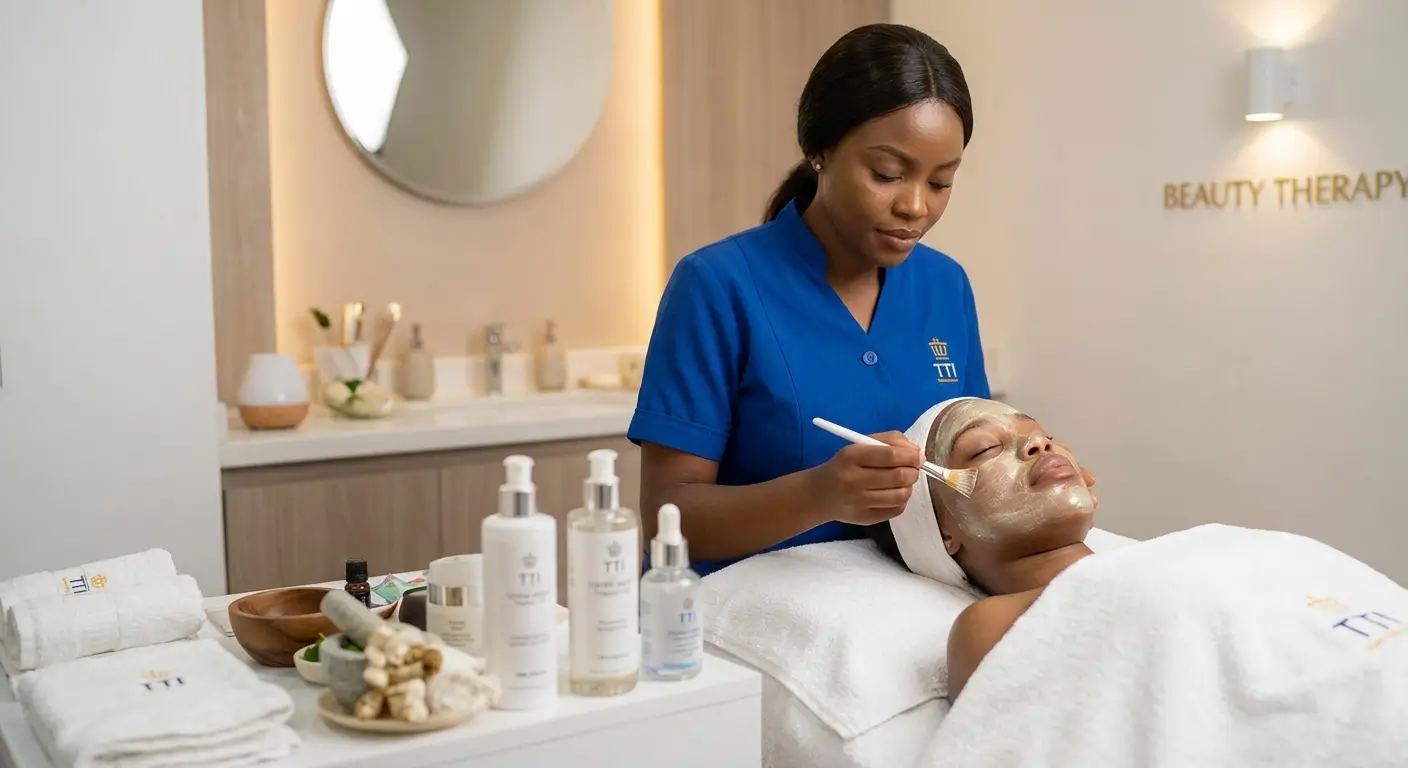 DMKTTI students developing beauty therapy and client care skills