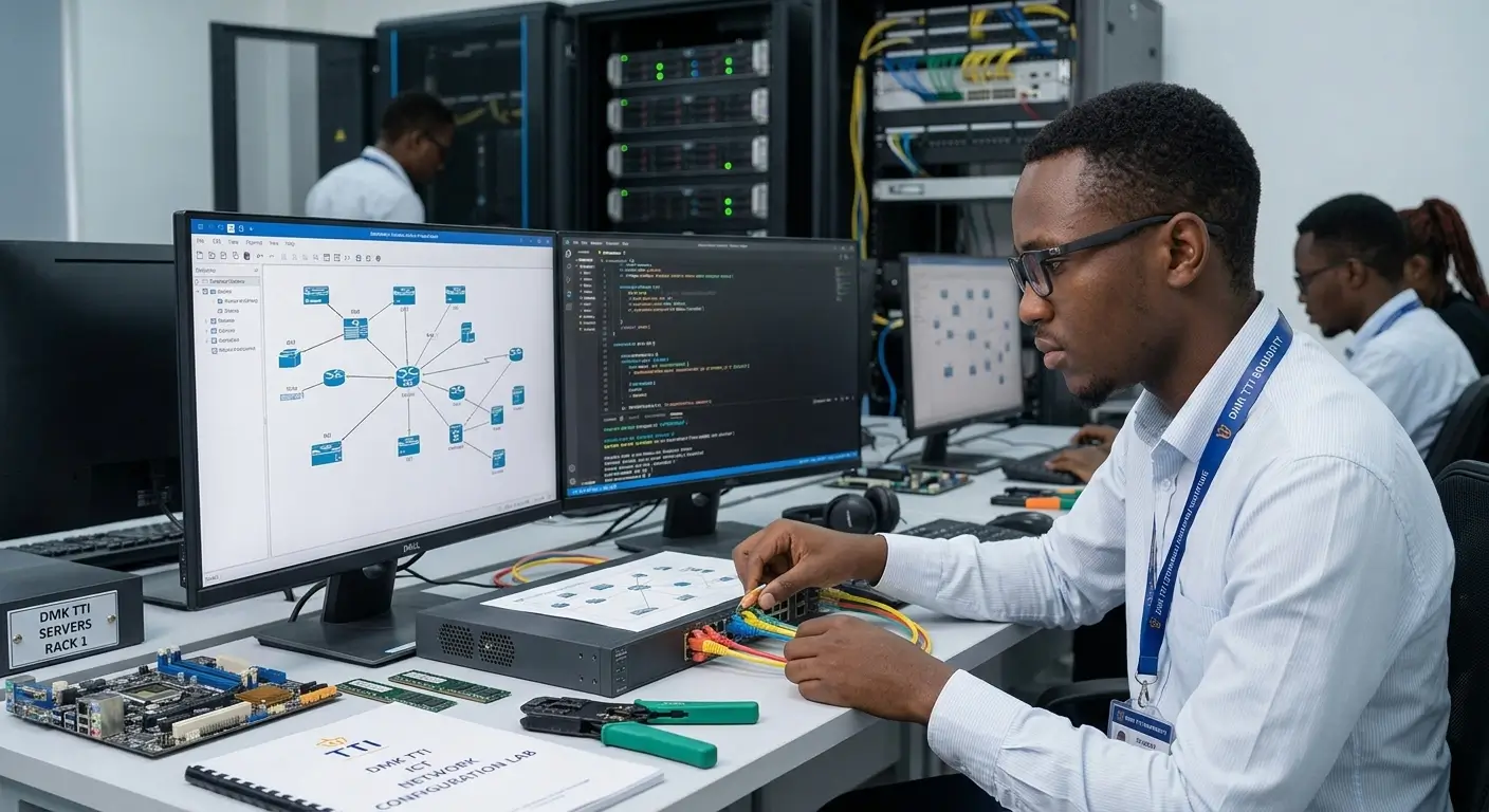 DMKTTI students developing information and communication technology skills